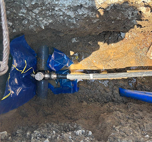 給水管引き込み工事