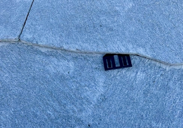 タスペーサーの挿入