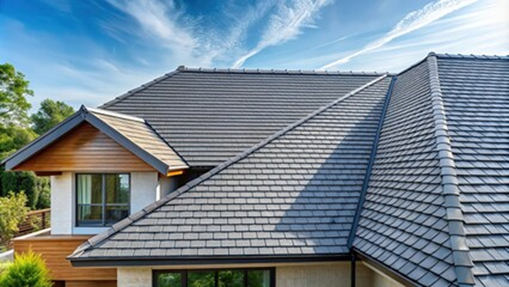 屋根の無機ハイブリッド塗装